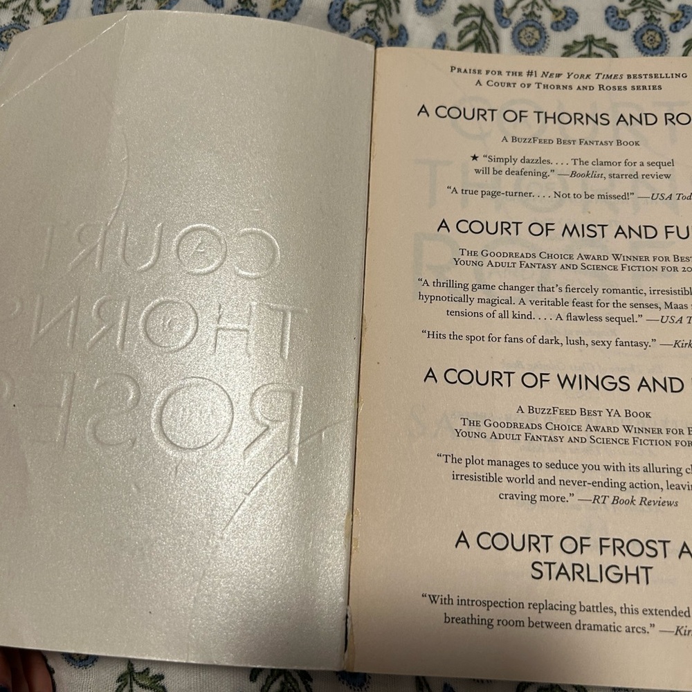 A Court of Thorns and Roses Book - Picture 6 of 8